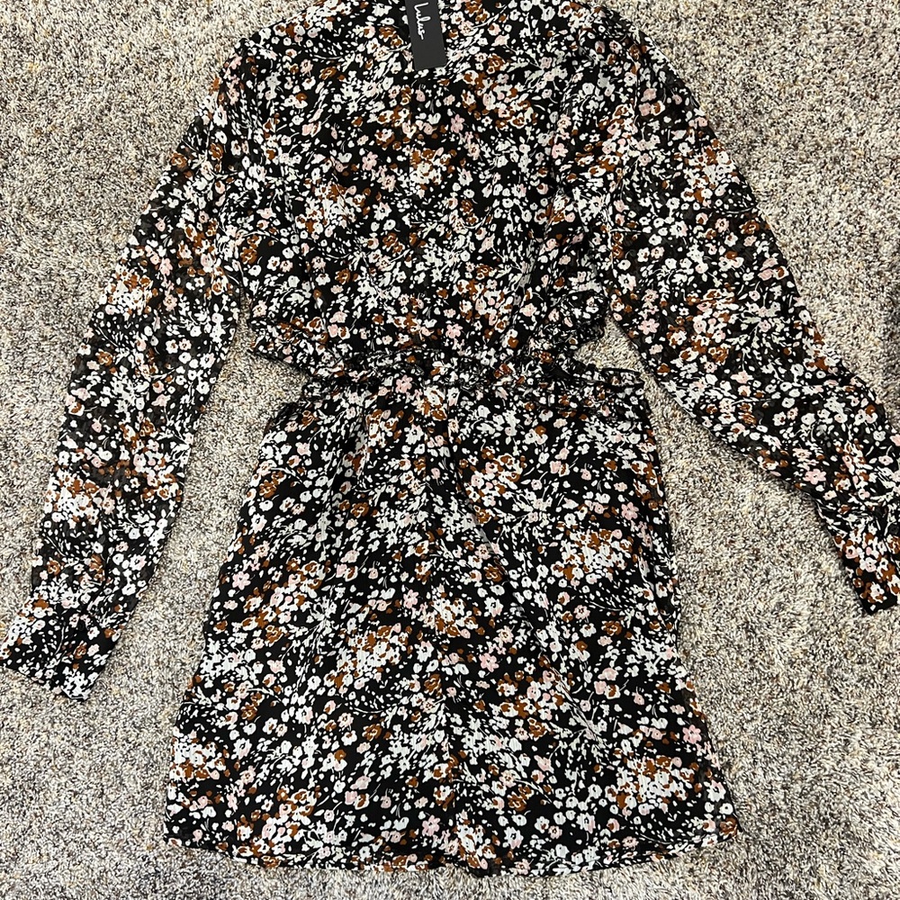 Floral Long Sleeve Dress